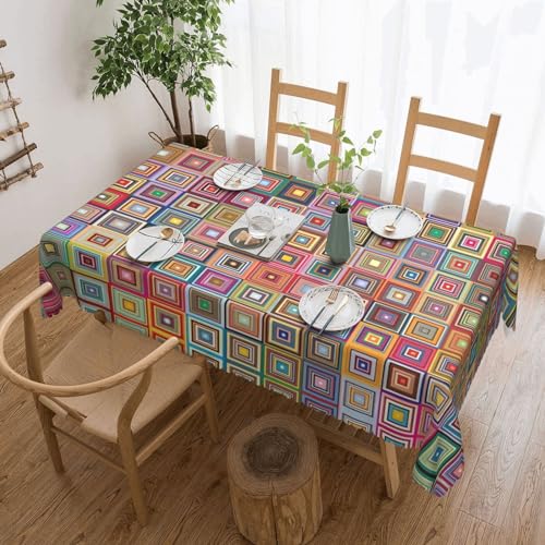 Nappe rectangulaire imperméable et infroissable réutilisable