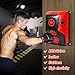 INNOLIFE Wall Mount Uppercut Bar Boxing Bag EVA Sandbag MMA Training Punching Target Aiming Point Black Red