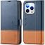 Two Colors - Dark Blue & Brown