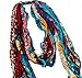 Handmade Multi Strand Recycled Shredded Fabric and Yarn Cowl Rope Scarf – LRW DESIGNS
