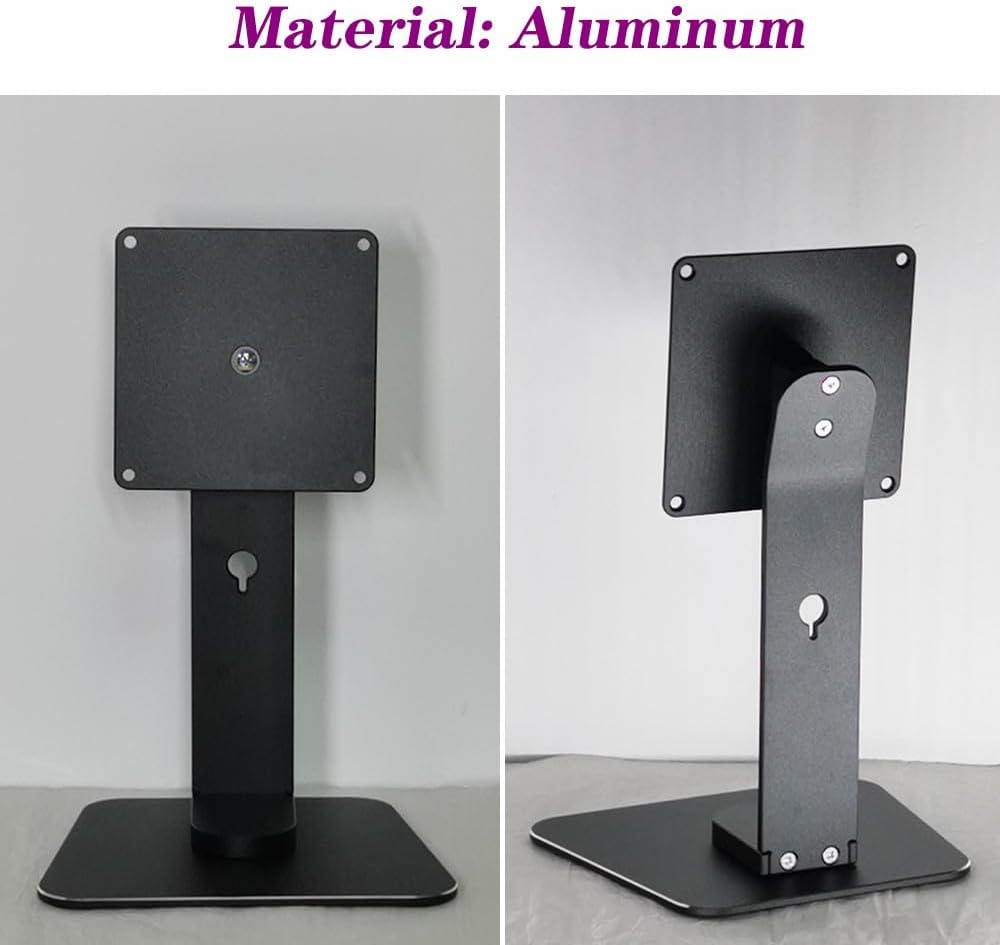 Aluminum Stand for Ech_ooo Show 15 & 21, Swivel & Tilt Adjustable with 360 Rotation & 50 Tilt, Compatible with Ech_ooo Show, Durable & Non-Slip Design, Black