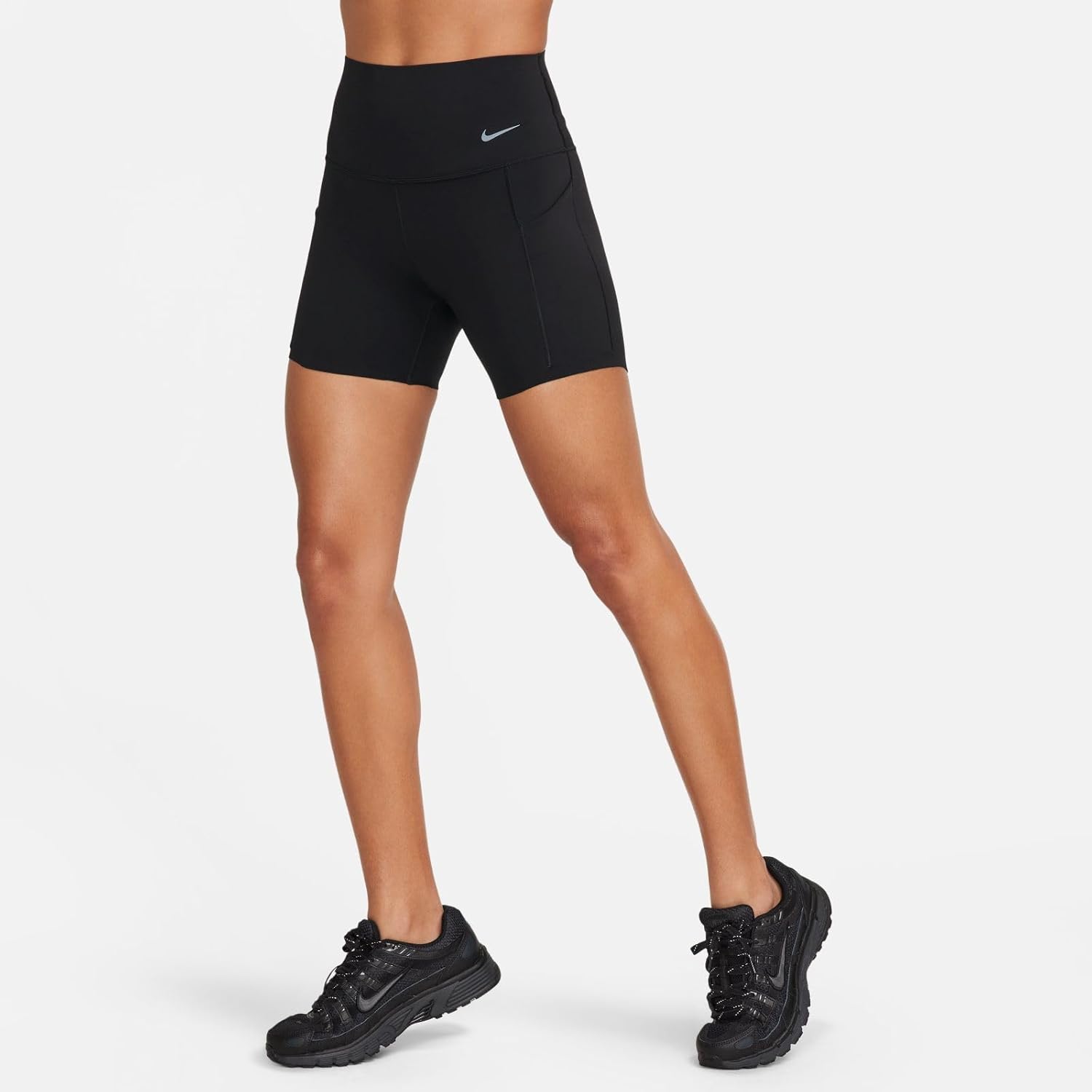 Nike Women's Medium-Support High-Waisted 5" Biker Shorts