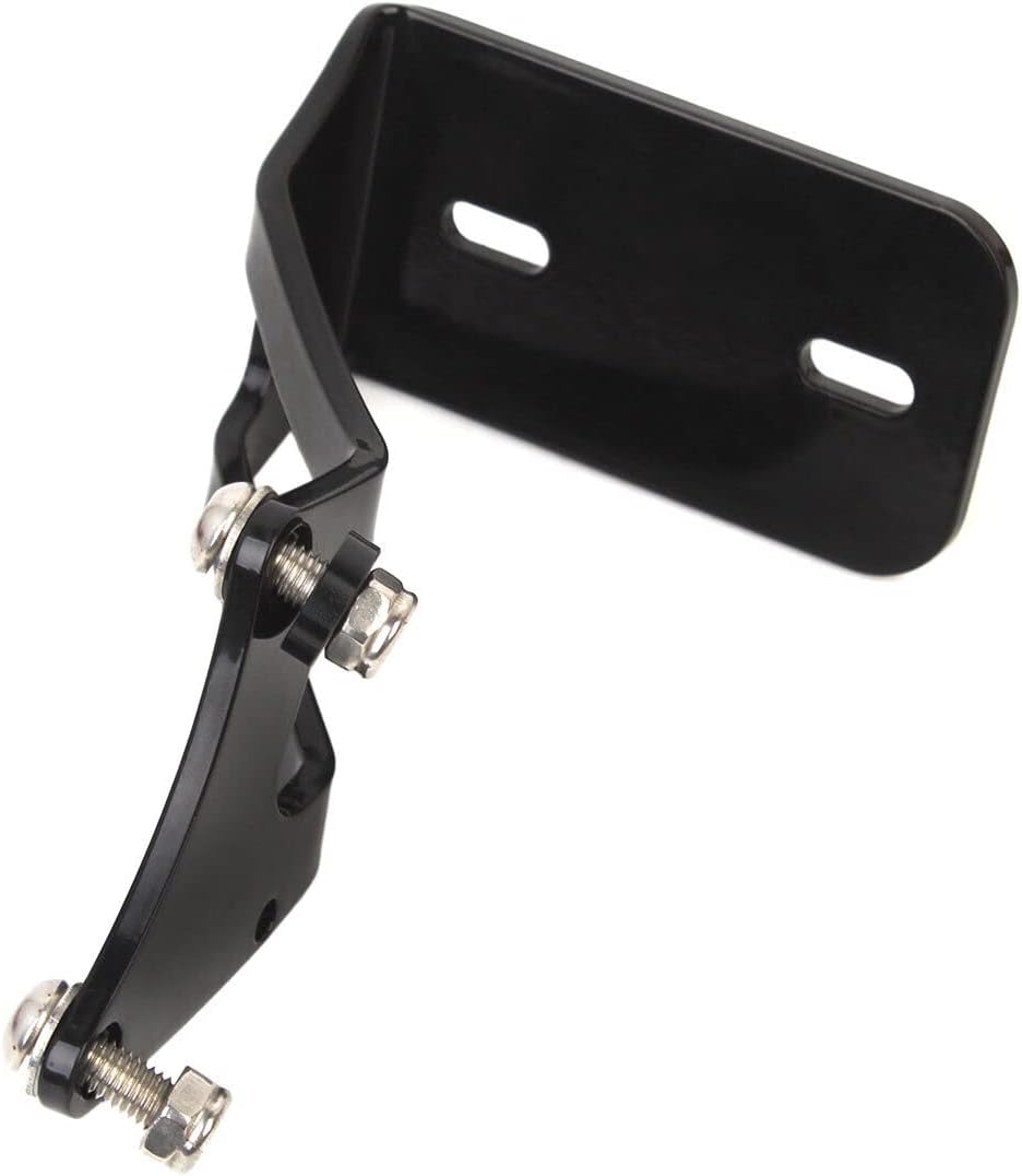 Motorcycle Side Mount License Plate Bracket Rear License Plate Frame Side License Plate Mount Holder for Harley Sportster S RH1250S 2021-2023