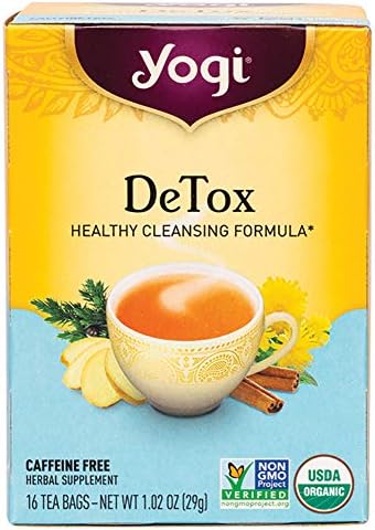 Yogi Organic Detox Tea, 16 ct