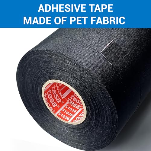 Image of CANOPUS PET Fleece Wire Harness Tape 51608 (2pack), 0.75 in x 27.34 yd, for Wire Harness, Automotive Engine and Electrical Insulation