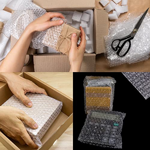 100Pcs Bubble Out Bags Pouches 6"X 6" Bubble Pouches Cushioning Packaging Bags, Double Walled Cushioning Bags Thickening Shockproof Foam Bags For Moving, Shipping, And Storage #TOP6