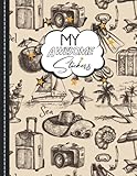  My Awesome Stickers: Kids Sticker Collection Book & Blank Sticker Album also Blank Sticker Collecting Album for Kids (Travel Cover)