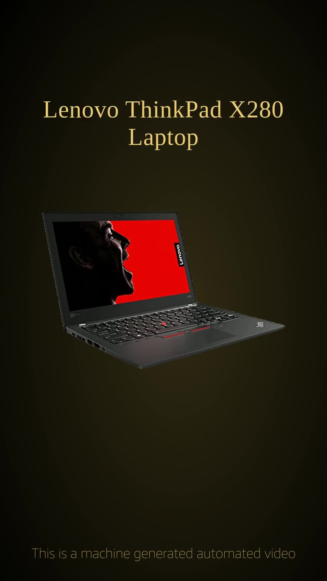 Refurbished) Lenovo ThinkPad X280 8th Gen Intel Core i7 Thin