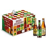 Beer Journey Calendario dell''Avvento Birra, Pacco regalo da 20 Bottiglie + 4 Gadget