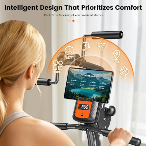 Image of Recumbent Exercise Bike for Home, Stationary Bike for Seniors