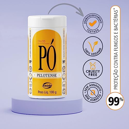 TALCO PÓ PELOTENSE 100G