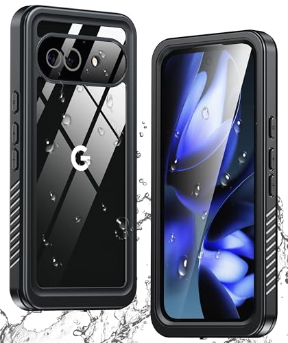 ANTSHARE for Google Pixel 9A Case, IP68 Underwater Built-in Screen ...