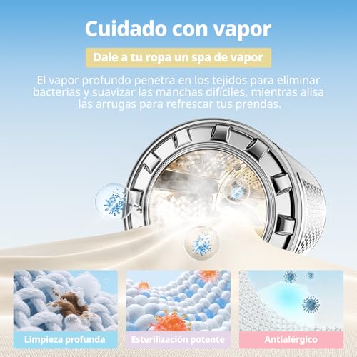 COMFEE' Lavadora 10KG Clase A-10% 1400RPM Motor BLDC Blanco CFP03EW100W-HL - Imagen 6