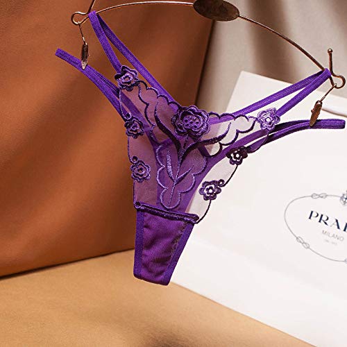 String pour femme - Avec string - Violet Cover