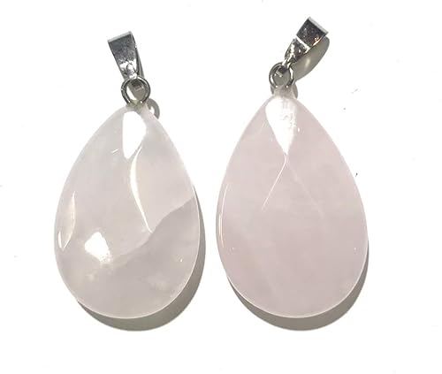 Miniatura 6 de LE SKY 12 colgantes de piedra natural en forma de gota de agua con forma de ágata de cristal facetado, piedra de Reiki para hacer joyas y collares,