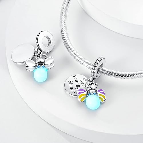 Miniatura 5 de Hapour Abalorios de plata de ley 925 aptos para pulseras de dije, dije de corazón de sol para mascotas, pulsera y collar, cuentas de joyería para