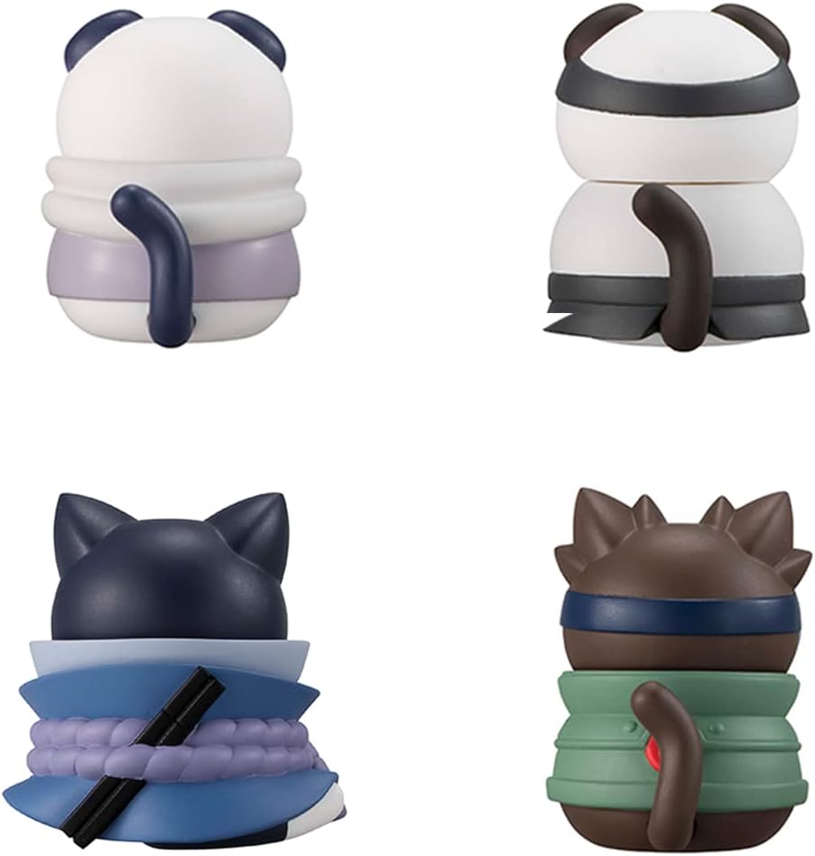 Megahouse - Naruto Shippuden - Nyaruto! Ver. Break Out! Fourth Great Ninja War, Mega Cat Project (Complete Set with Gift)
