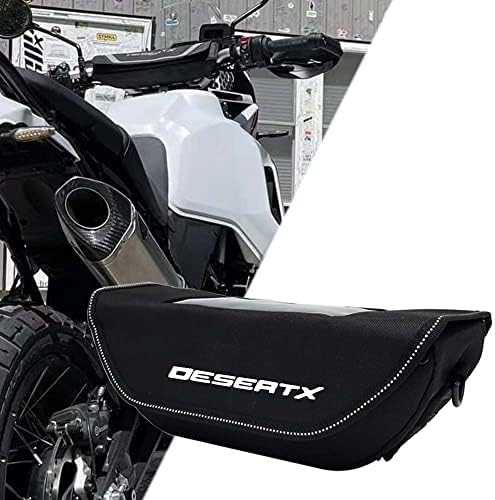 Borsa Da Manubrio Per Meteor 350 – Impermeabile, Antipolvere, Con Touch Screen Trasparente, Capiente E Con Doppia Cerniera