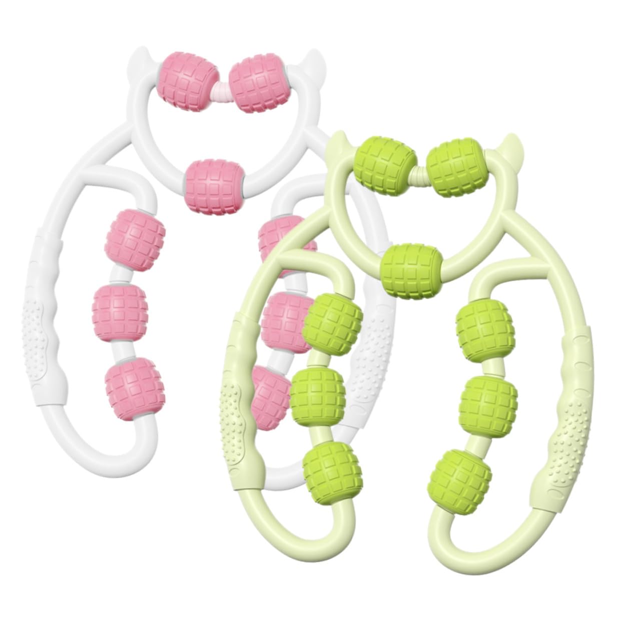 2stücke Beinmassage Roller Wadenrolle Muskelmassagegerät Beinmassagerolle für Muskelentspannung Massagerolle Wadenmassagerolle aus Robustem Material Einfach zu Handhaben
