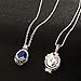 HJYZY 6 pcs The Vampire Jewellery Elena Daylight Walking Signet Damon's Stefan Ring Gilbert Opening Vervain Locket Pendant Necklace Daywalking Katherine Earring Set