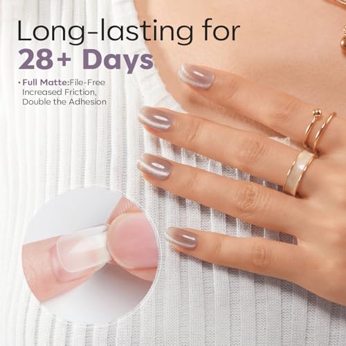 Image of modelones Extra Short Square Fake Nail Tips - 510Pcs Full Matte Gel Tips Pre-shaped Full Cover Clear Acrylic Gel Kit False Press on Nails for Extension DIY Salon 15Sizes