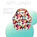 Artovida Artists Collective Insulated Neoprene Lunch Bag - Washable Soft Lunch Tote for Work and Picnic - Design By Danny Ivan (Portugal) Pass this on - Classic