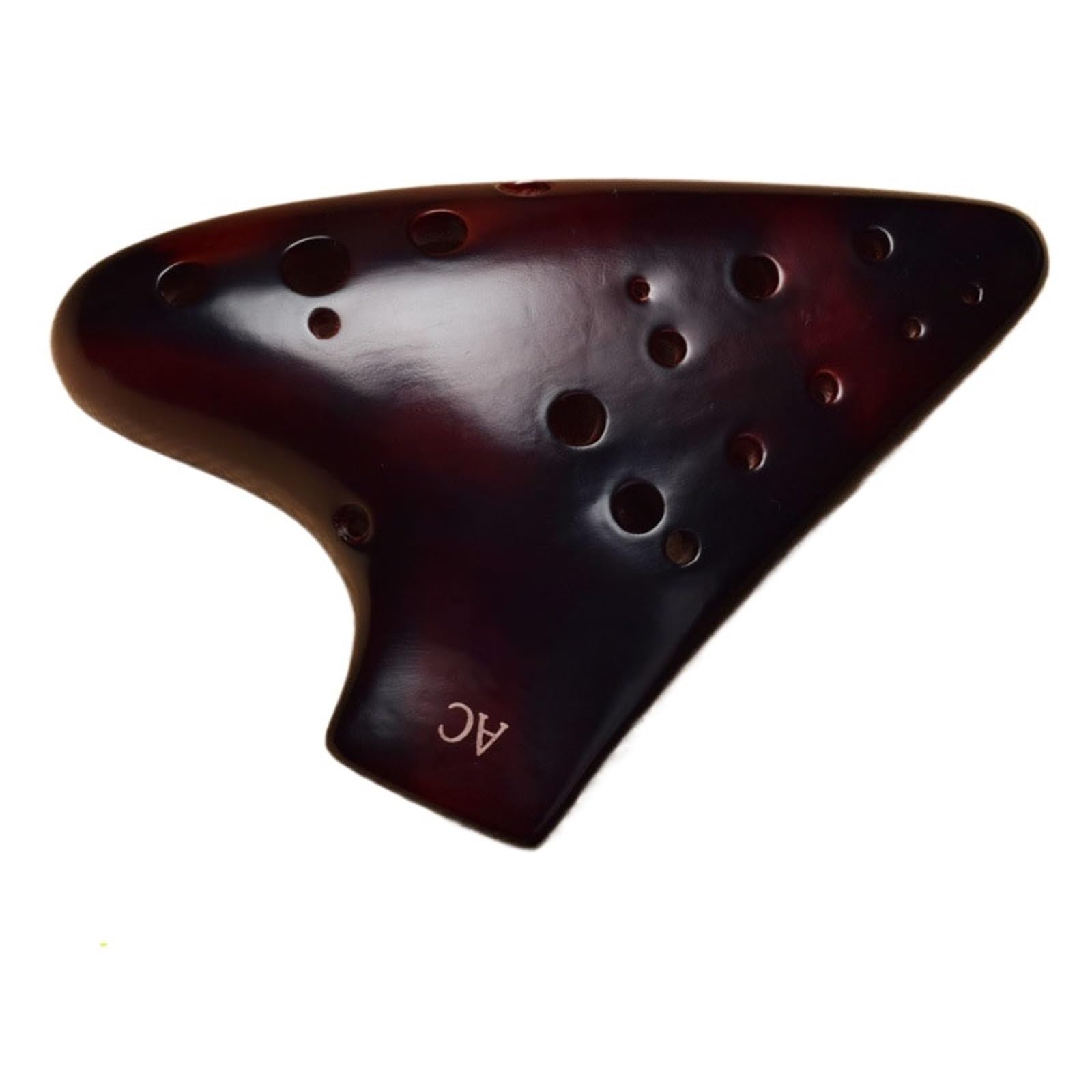 12 Otworowy Instrument Do Nauki Gry Na Ocarynie Alto Z Podwójną Piszczałką AC Ocarina Instrument Dla Początkujących