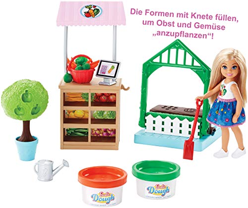 Mattel Barbie FRH75 "Cooking und Baking" Veggie Garden Chelsea Puppe und Spielset – Bild 3