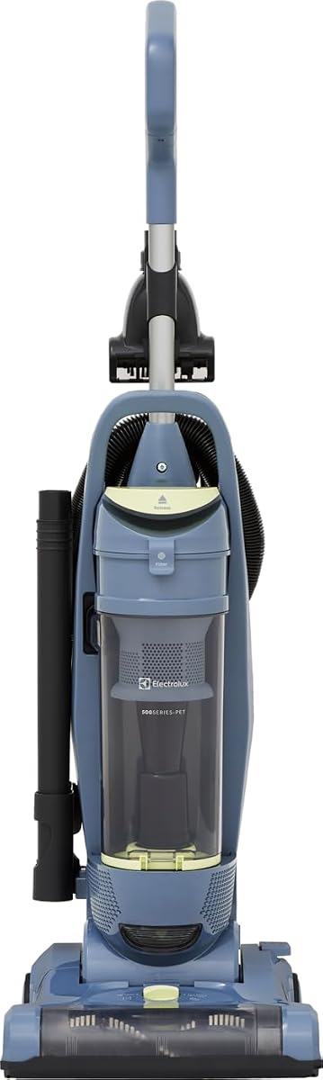 Electrolux Ultimate 500 Pet Upright Vacuum, Lightweight, 14 lbs, Turbo Pet Nozzle in Denim Blue