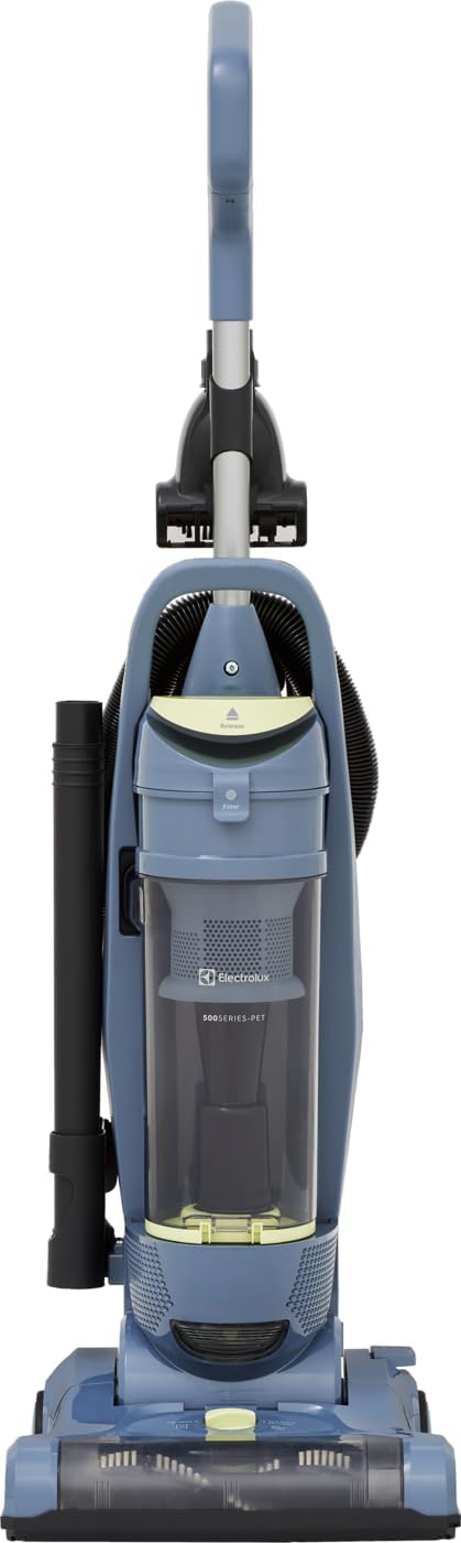 Electrolux Ultimate 500 Pet Upright Vacuum, Lightweight, 14 lbs, Turbo Pet Nozzle in Denim Blue
