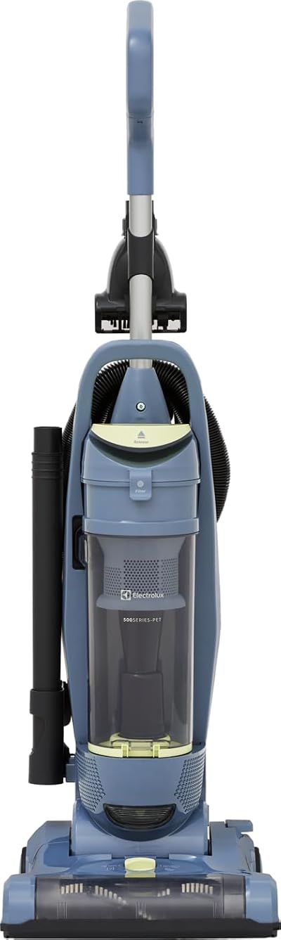 Electrolux Ultimate 500 Pet Upright Vacuum, Lightweight, 14 lbs, Turbo Pet Nozzle in Denim Blue
