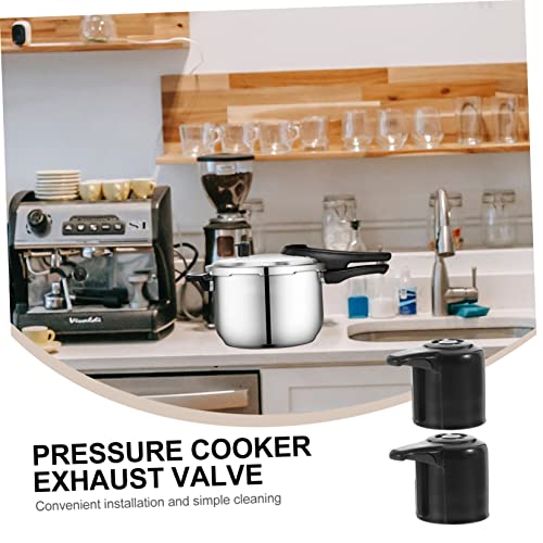 Angoily 2 Peças Panela De Pressão Válvula De Ventilação Acessórios Crock Panelas De Aço Inoxidável P
