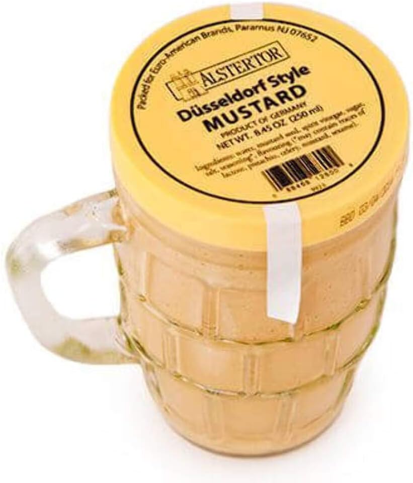 Alstertor Mustard In Beer Mug, 8.44 oz Grocery & Gourmet Food