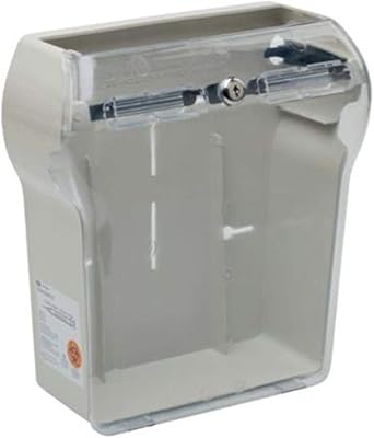 Covidien 31158549 Sharps-A-Gator Wall Cabinet, Almond, for Tortuous Path Sharps Container, 5 Quart (Pack of 10)