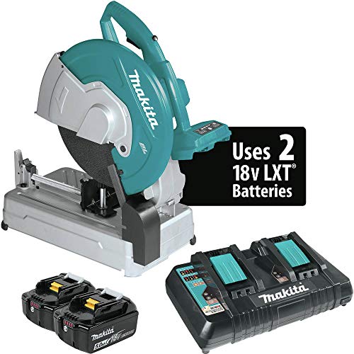 Image of Makita XWL01PT 18V X2 LXT Lithium-Ion (36V) Brushless Cordless 14" Cut-Off Saw Kit (5.0Ah)