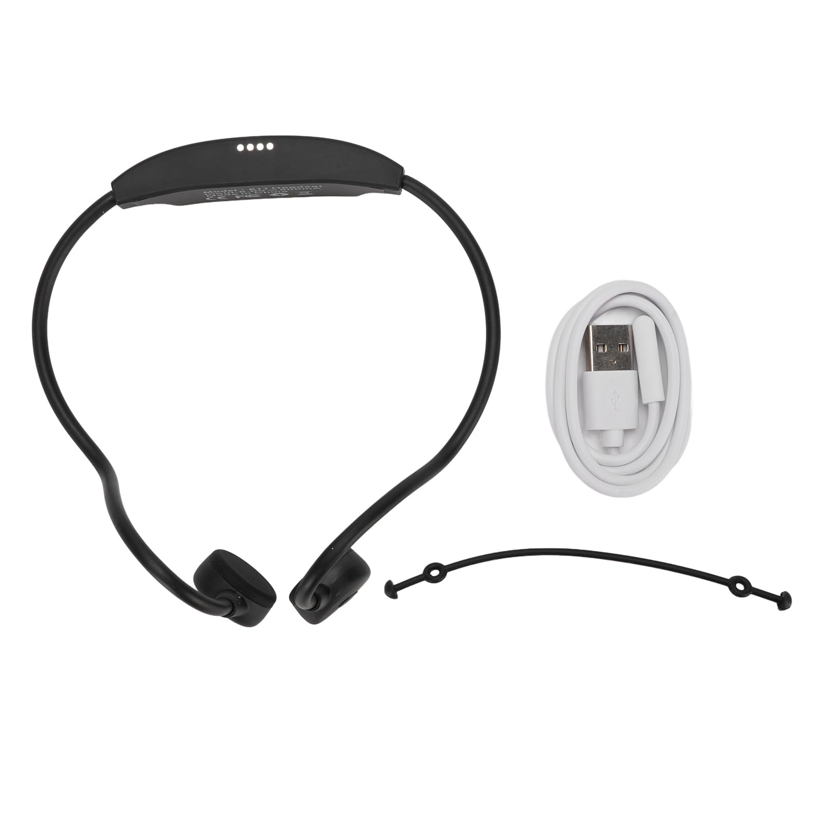 Casque à Conduction Osseuse 5.3 sans Fil, IPX8 étanche (Black)