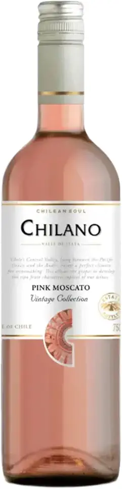 Chilano Vinho Chileno Rose Pink Moscato 750Ml