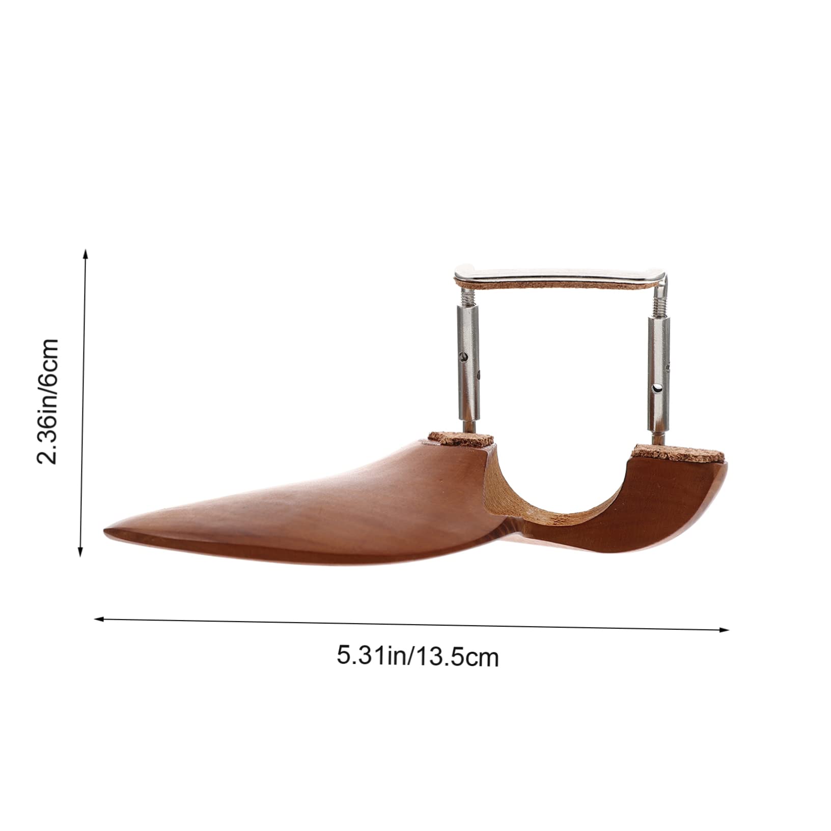 HANABASS Violin Chin Cushion Comfortable and Practical Chin Support Durable Material Smooth Edges for Skin Safety for Violin Performances and Learning