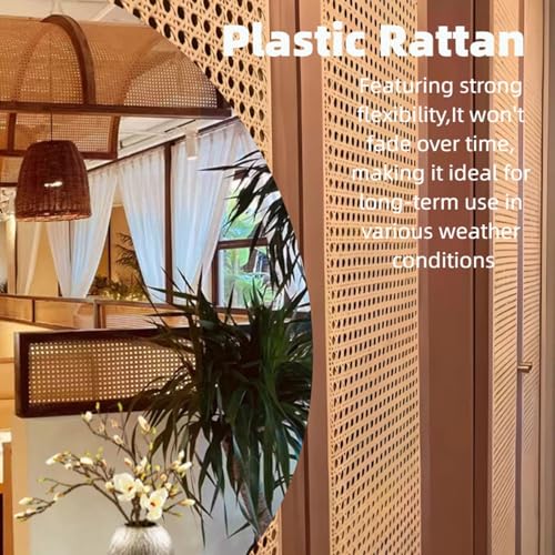 Maille synthétique de vannerie pour rénover vos chaises et buffets