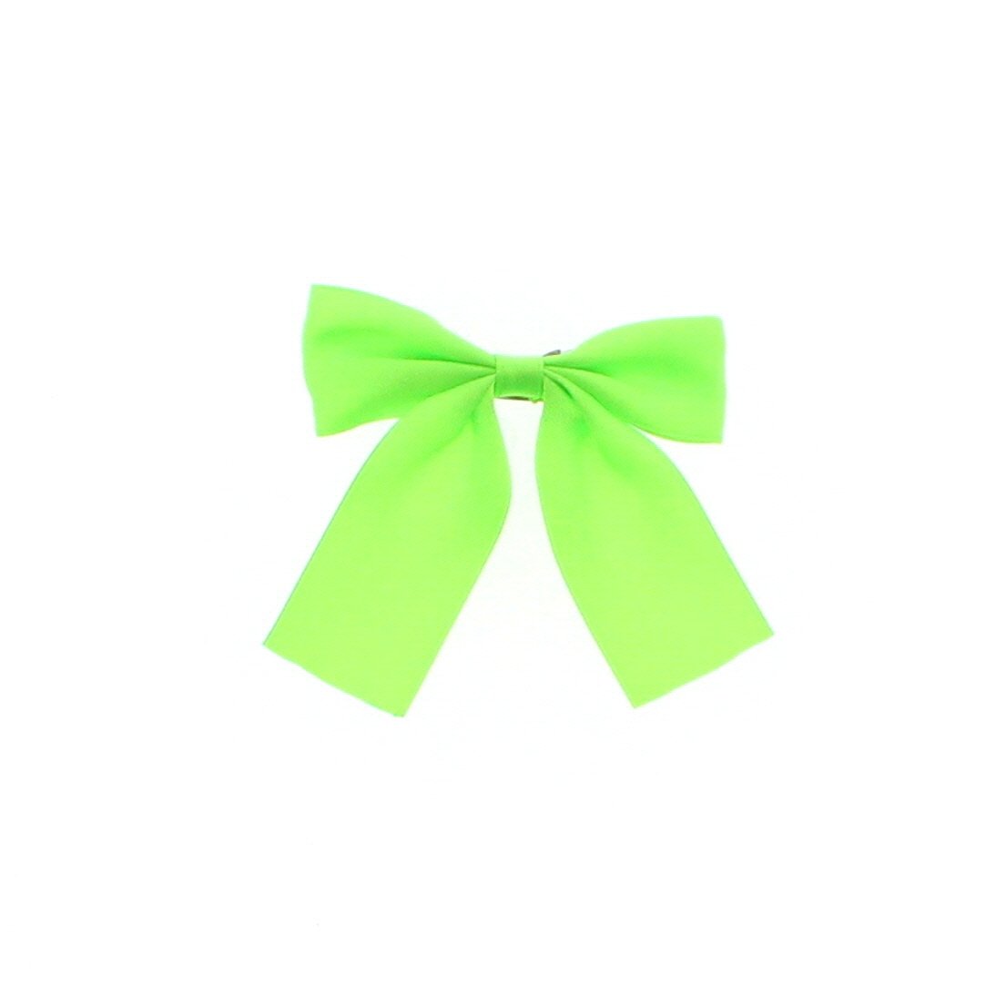 Zac's Alter Ego Satin Bow with Tails on Baby Barrette