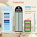 Hianjoo 2020 Pieces Adhesive Index Tabs, Sticky Notes Flags, Adhesive Long Page Marker Tabs for Page Markers Book Reading File Sorting