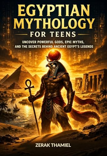 Egyptian Mythology for Teens : Uncover Powerful Gods, Epic Myths, and the Secrets Behind Ancient Egypt’s Legends