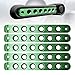 ICars Green Door Handle Inserts Front Rear Aluminum Grab Handle Cover Trim for 2007 - 2016 Jeep Wrangler JK & Unlimited Accessories 4 Door-5 Pcs
