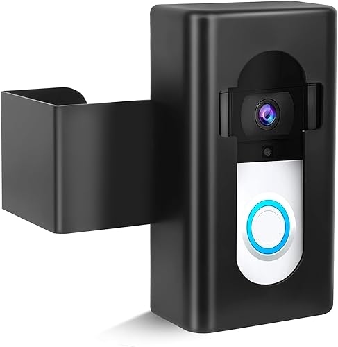 Soporte de timbre de video antirrobo, compatible con timbre de video inalámbrico RingBlink 433 Plus21(versión 2020), soporte sin taladro para