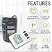 Blood Pressure Monitor Upper Arm - Fully Automatic Blood Pressure Machine Large Cuff Kit - Digital BP Monitor for Adult, Pregnancy - Blood Pressure Kit for Home Use - Batteries, Storage Bag Included