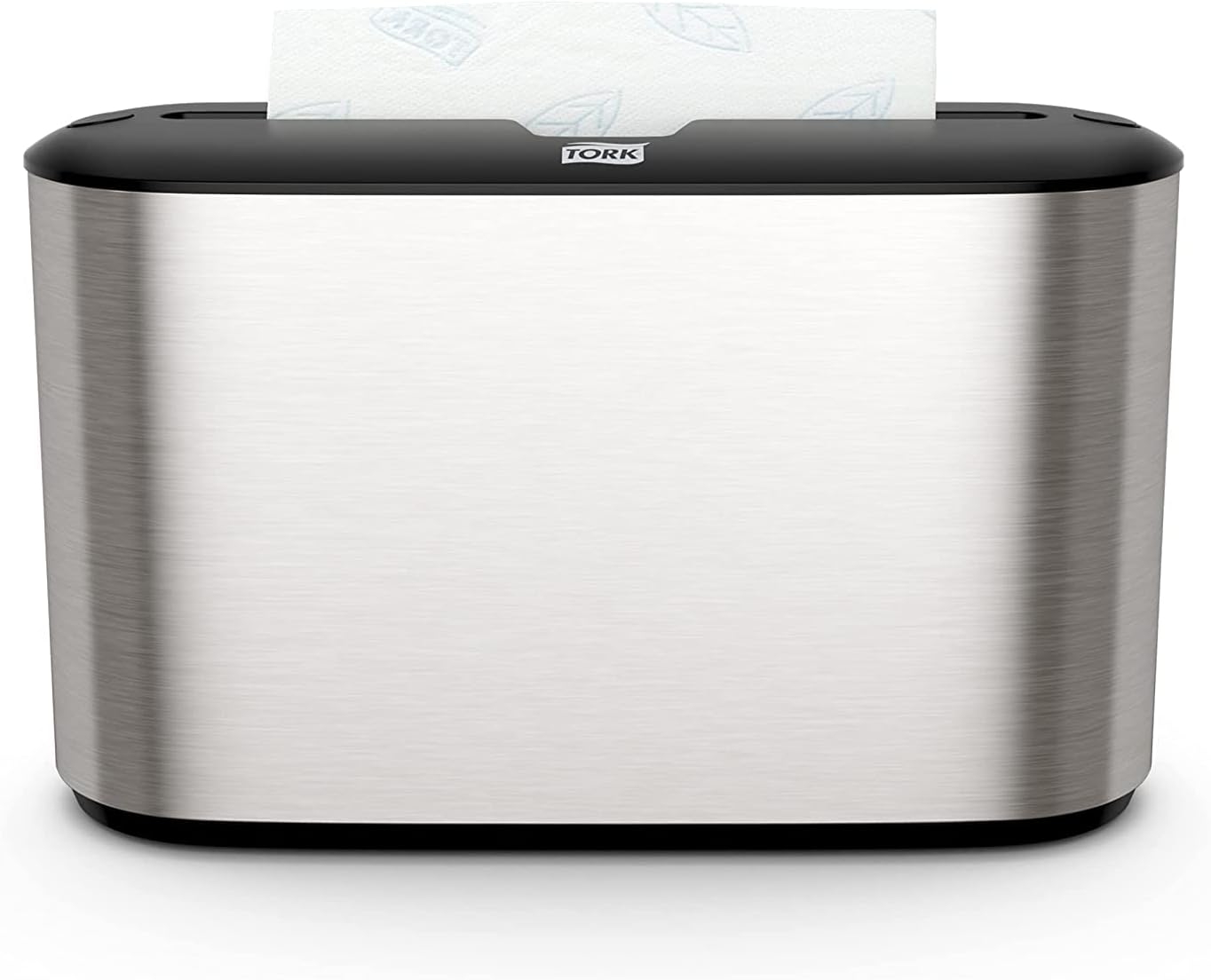 Tork Xpress Multifold Hand Towel Dispenser Stainless Steel H2, One-at-a-Time Dispensing, Image Range, 463002 & Xpress Countertop Multifold Hand Towel Dispenser H2, Stainless Steel, 302030