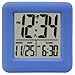 Equity by La Crosse 70905 Soft Blue Cube LCD Alarm Clock 5.20in. x 4.20in. x 3.30in.
