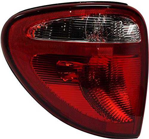 Evan-Fischer Tail Light Assembly Compatible with 2004-2007 Dodge Grand Caravan Driver Side