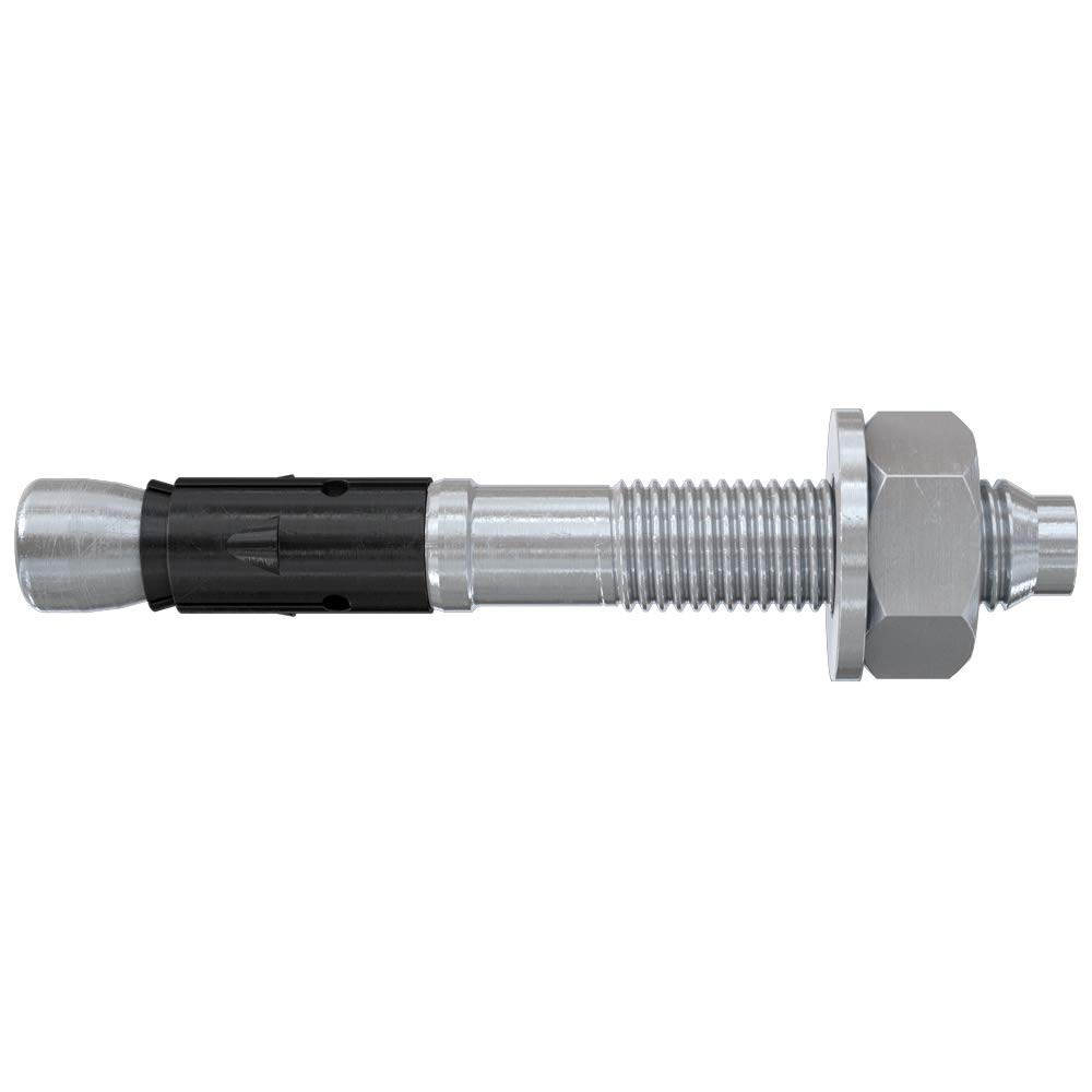 Fischer FAZ II 8/5 K-Bolt Anchor for Attaching Facades, Railings, Wooden Constructions in Concrete, with Approval, Galvanised, Pack of 50