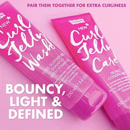 Umberto Giannini Curl Jelly Care, Vegan & Cruelty Free De-Frizz Conditioner For Curly Or Wavy Hair, 250 Ml #TOP5